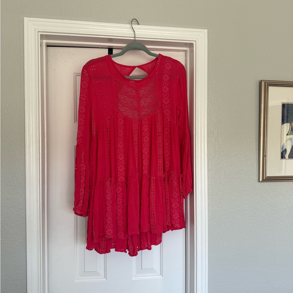 Lace Tunic Top - Picture 1 of 2